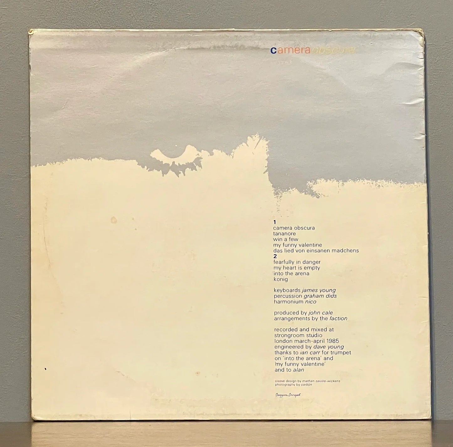 Nico + The Faction – Camera Obscura