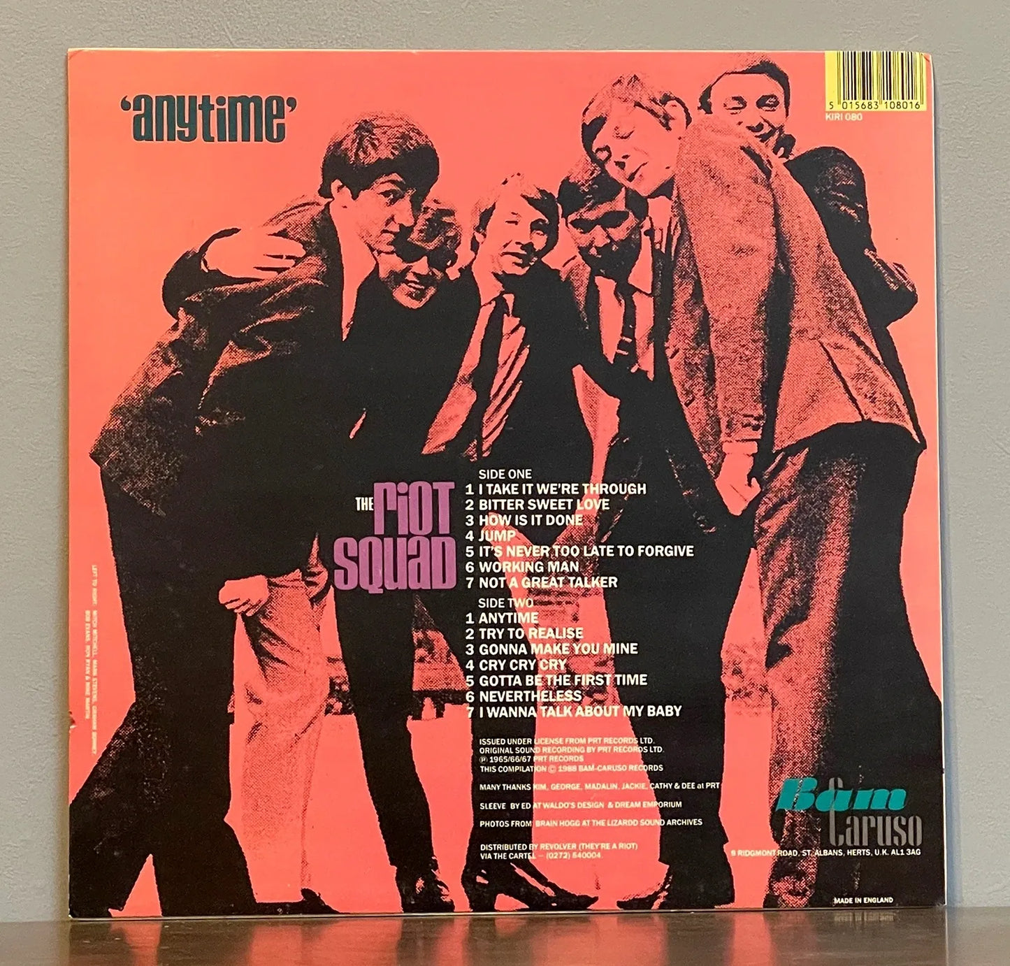 The Riot Squad – Anytime