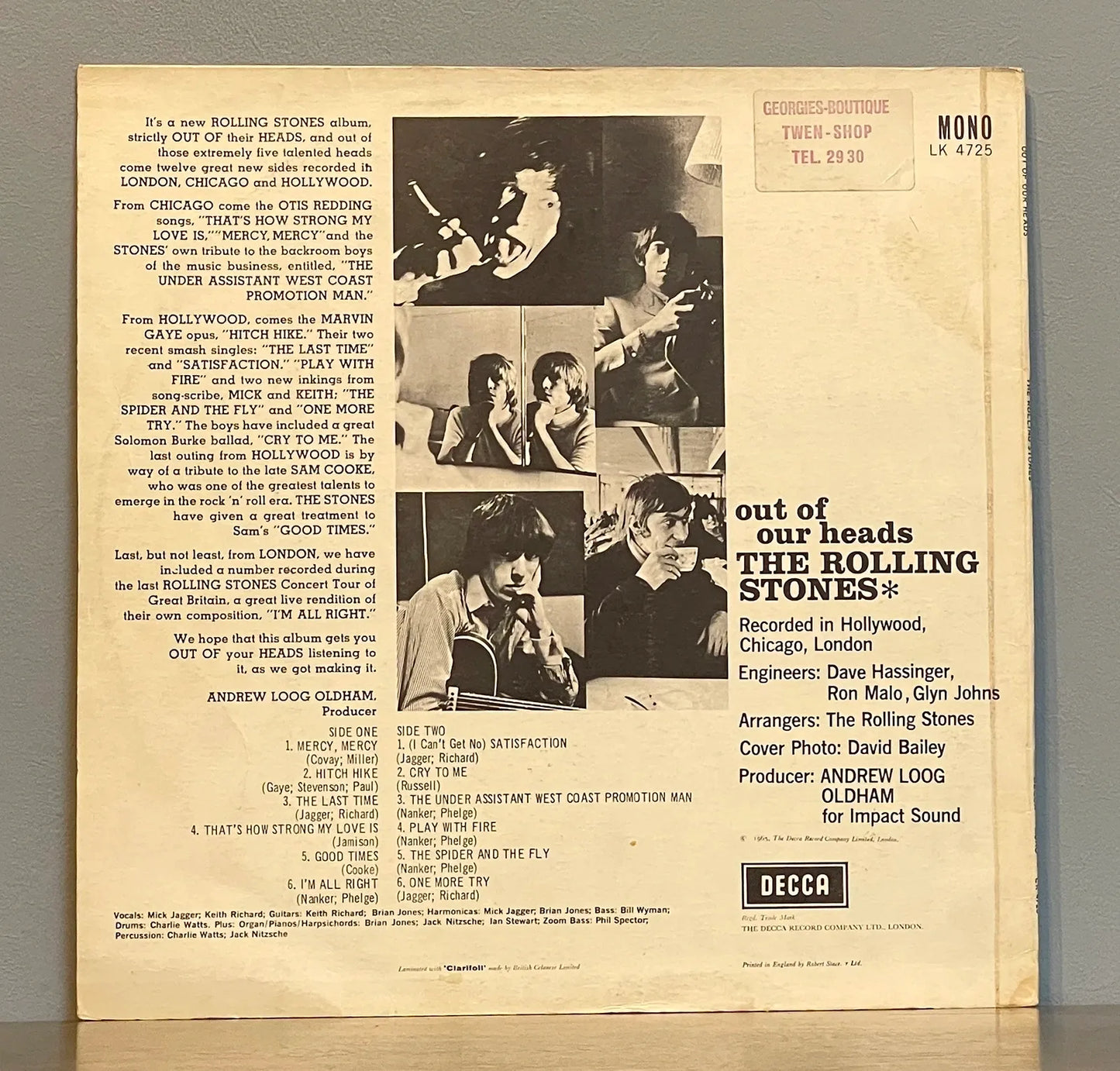 The Rolling Stones – Out Of Our Heads