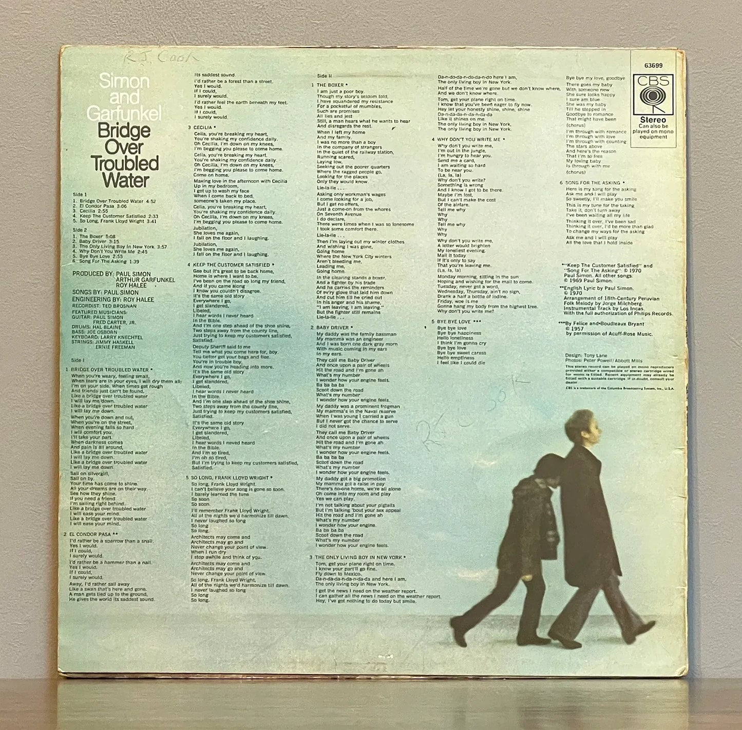 Simon And Garfunkel – Bridge Over Troubled Water