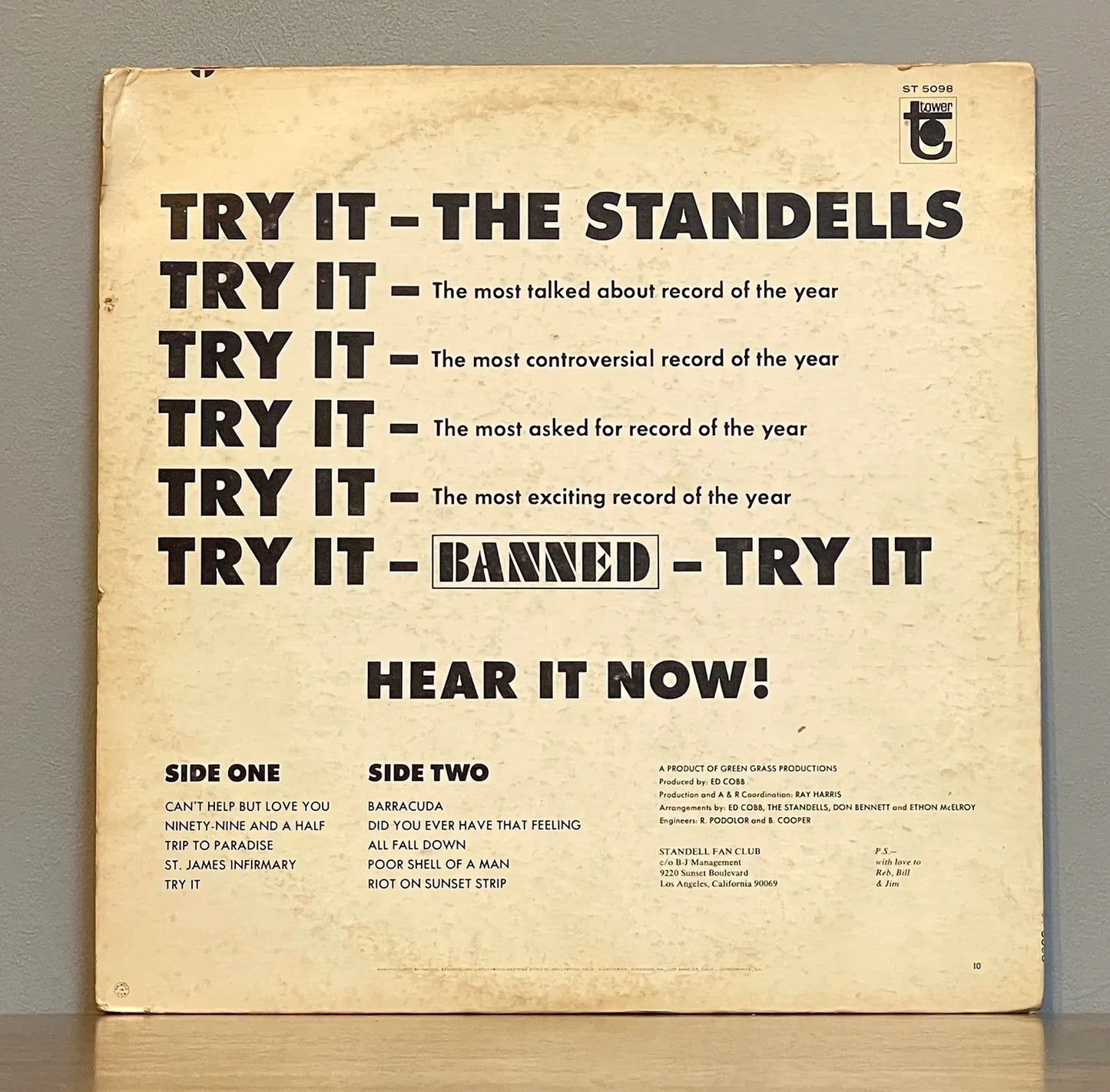 The Standells – Try It