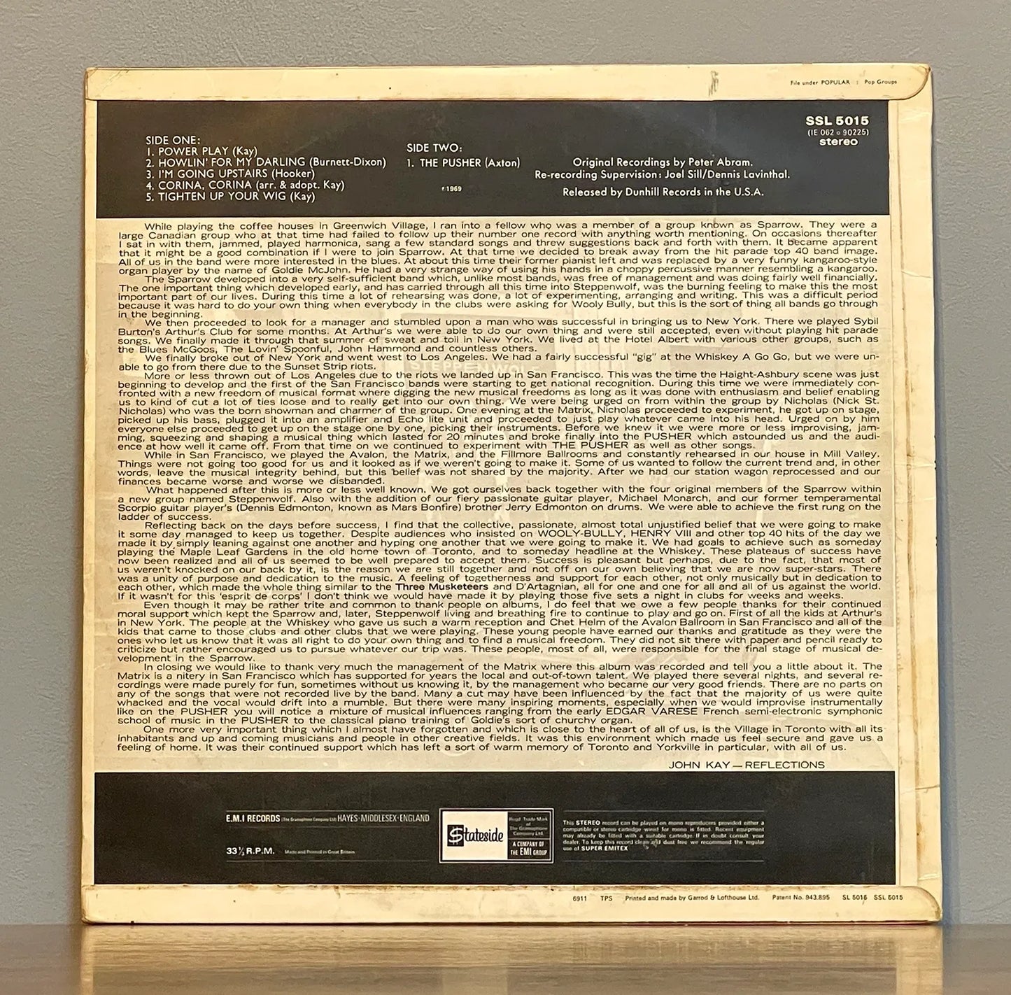 Steppenwolf – Early Steppenwolf