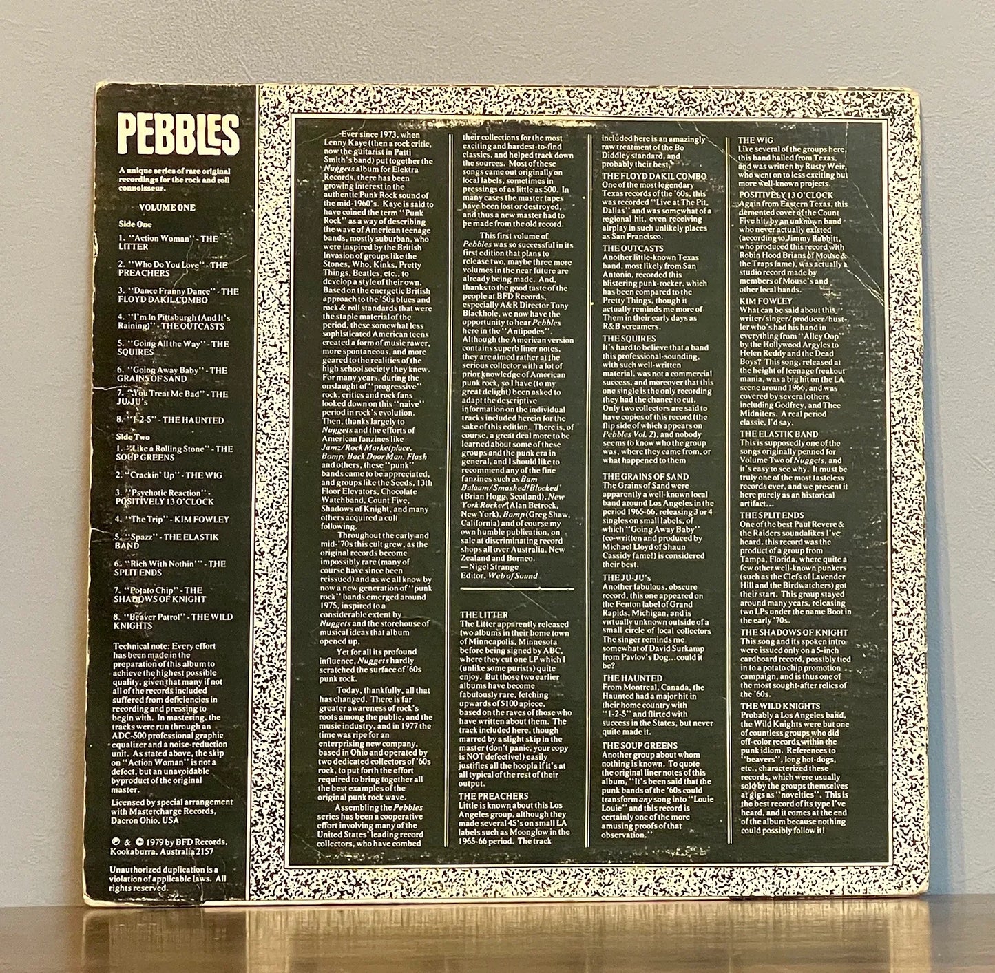 Various – Pebbles Vol. One