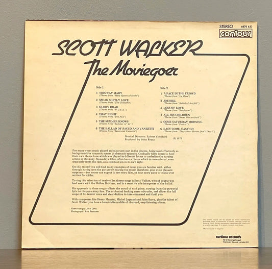 Scott Walker – The Moviegoer