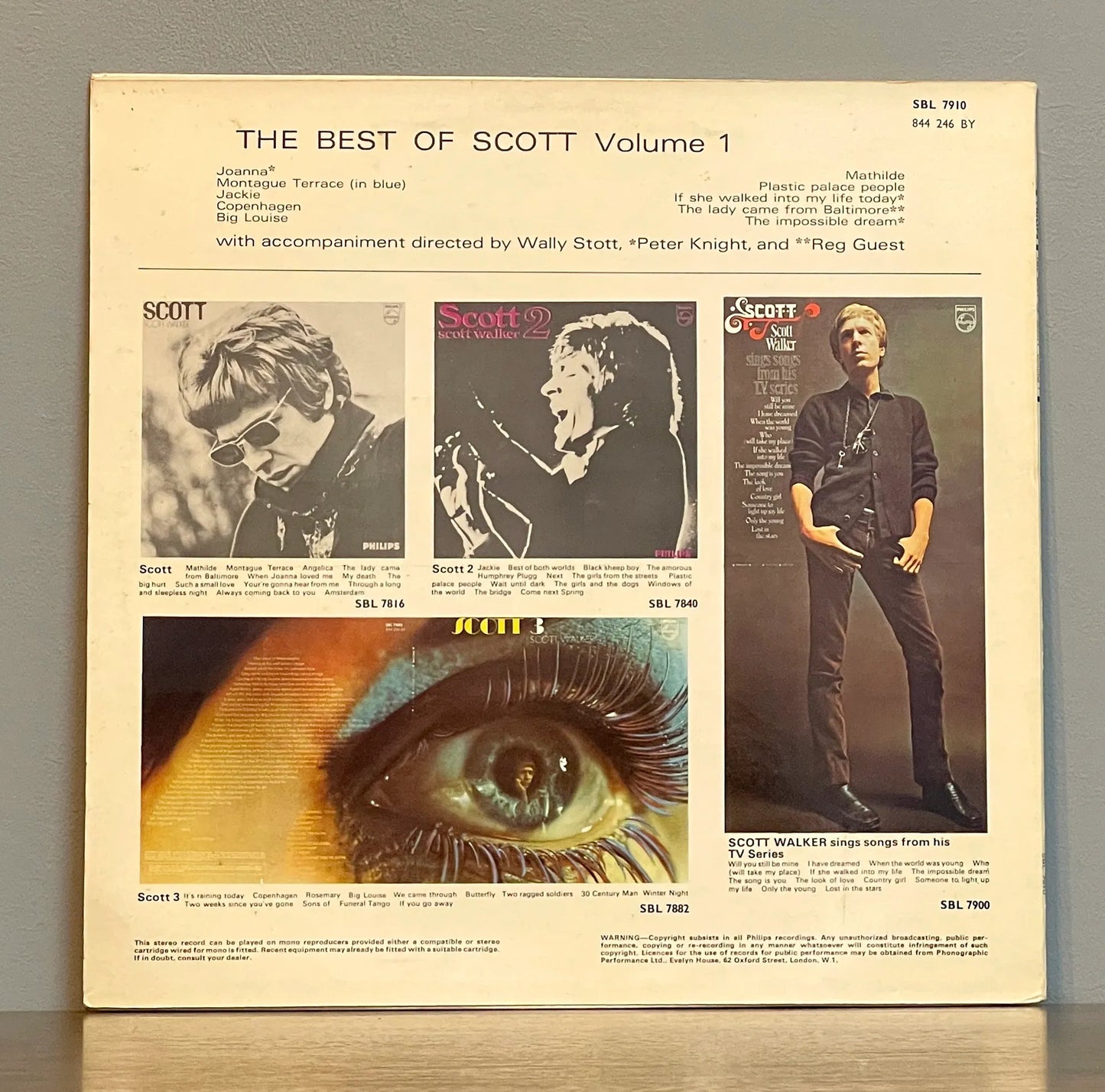 Scott Walker – The Best Of Scott Volume 1