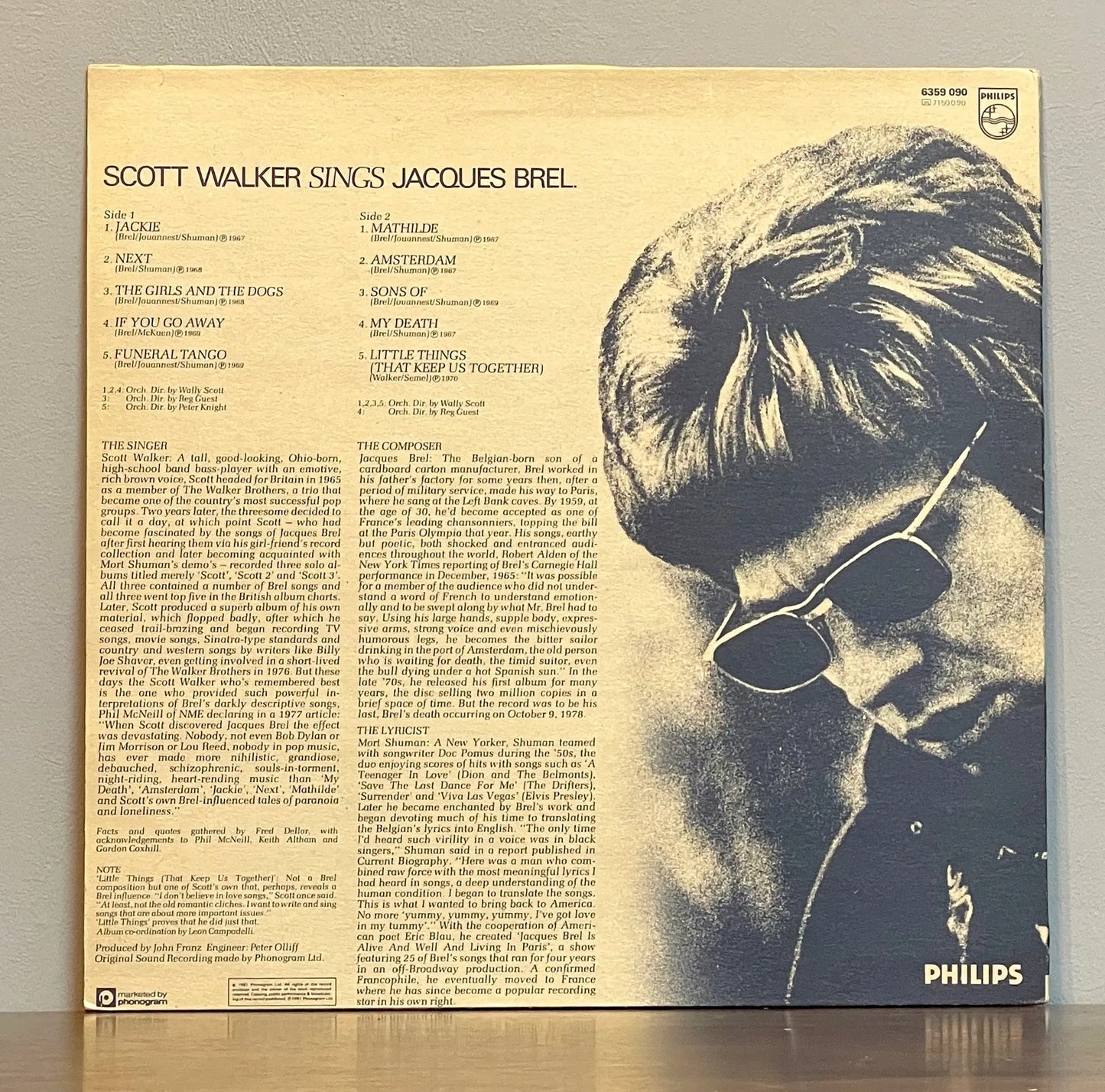 Scott Walker – Scott Walker Sings Jacques Brel