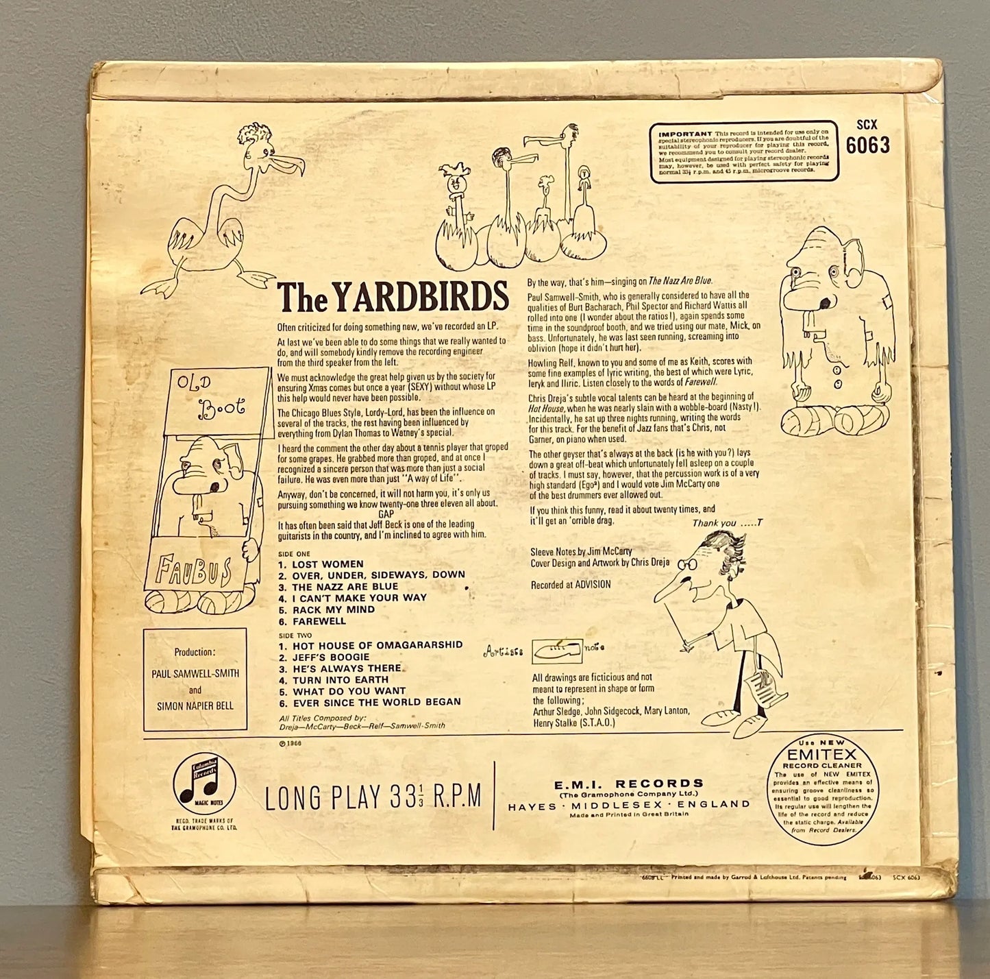 The Yardbirds – Roger The Engineer