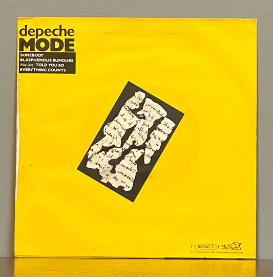 Depeche Mode – Blasphemous Rumours / Somebody