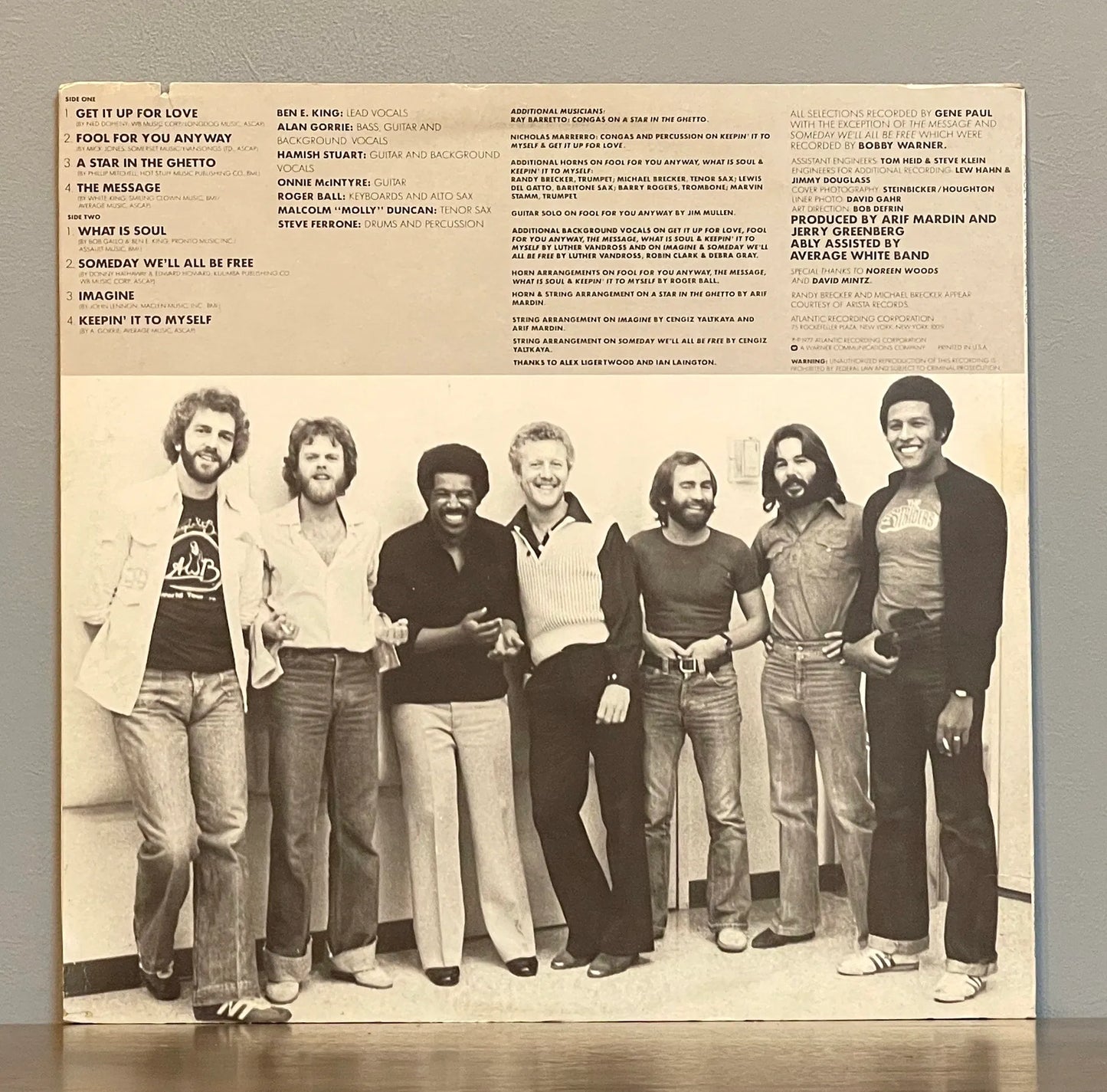 Average White Band & Ben E. King – Benny And Us