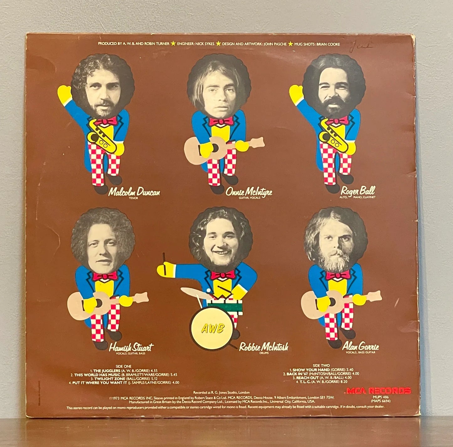 Average White Band – Show Your Hand