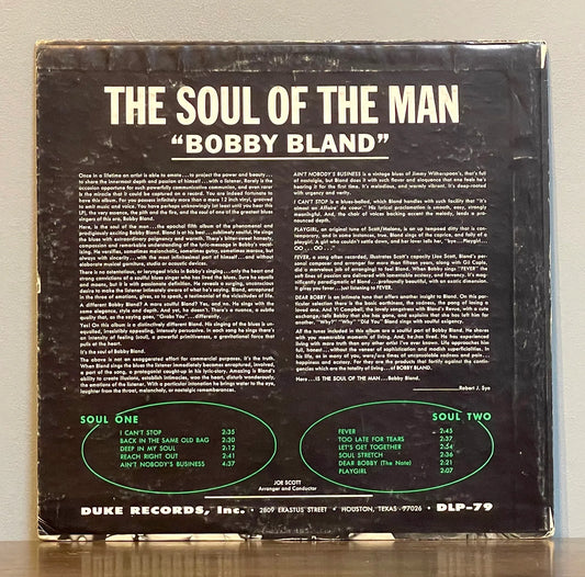 Bobby Bland – The Soul Of The Man
