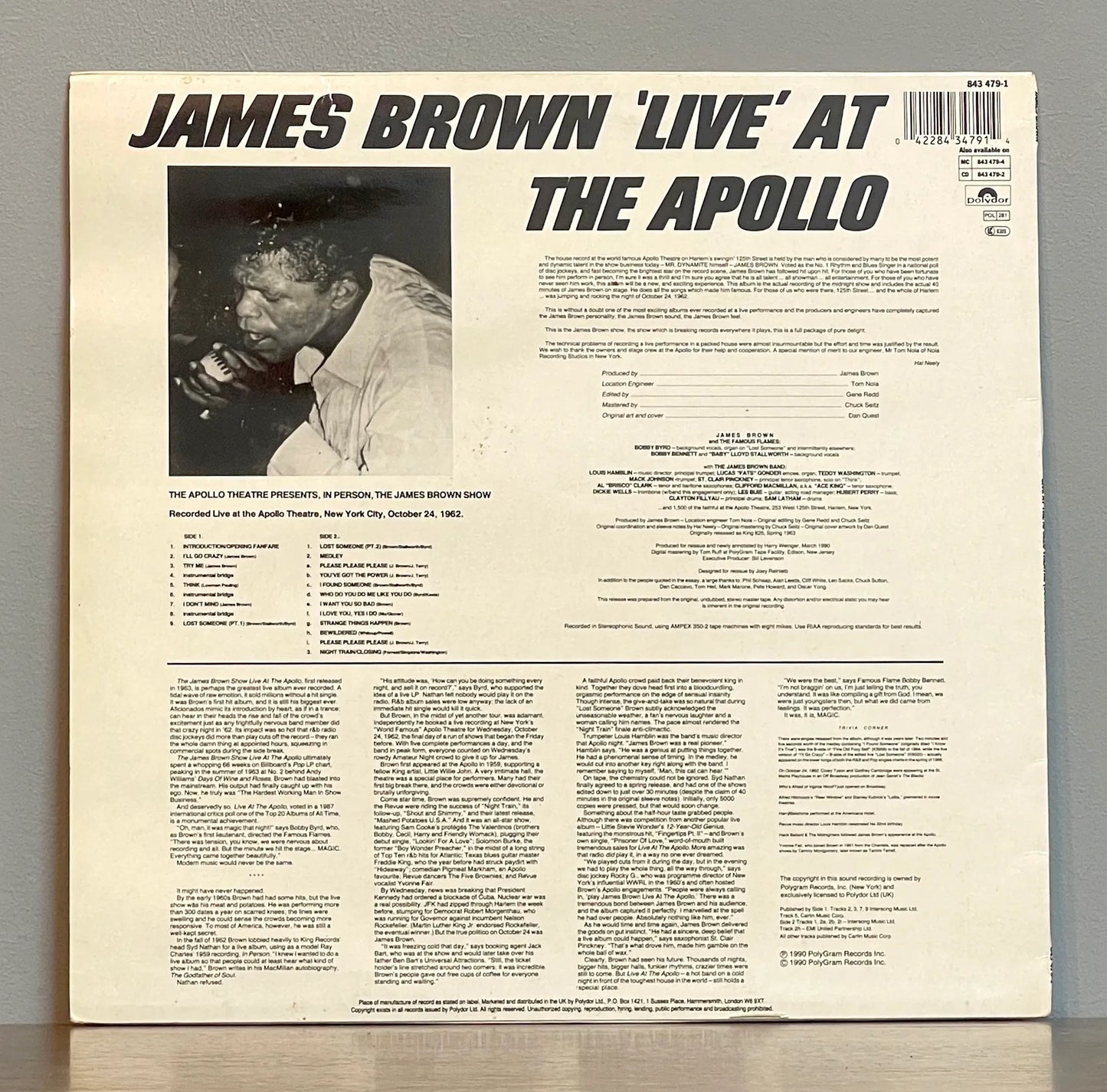 James Brown – The James Brown Show (Live At The Apollo)