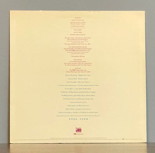Chic – Les Plus Grands Succes De Chic (Chic's Greatest Hits)