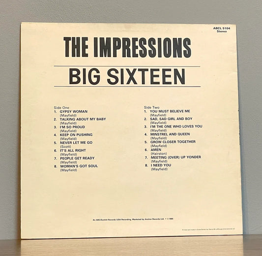 The Impressions – Big Sixteen