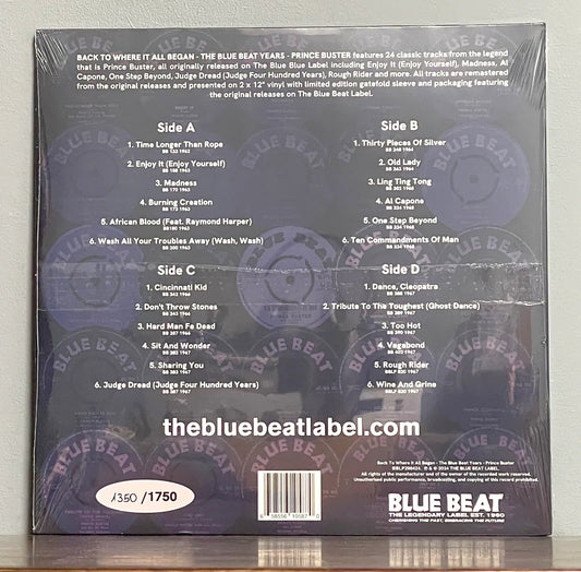 Prince Buster – Back To Where It All Began - The Blue Beat Years