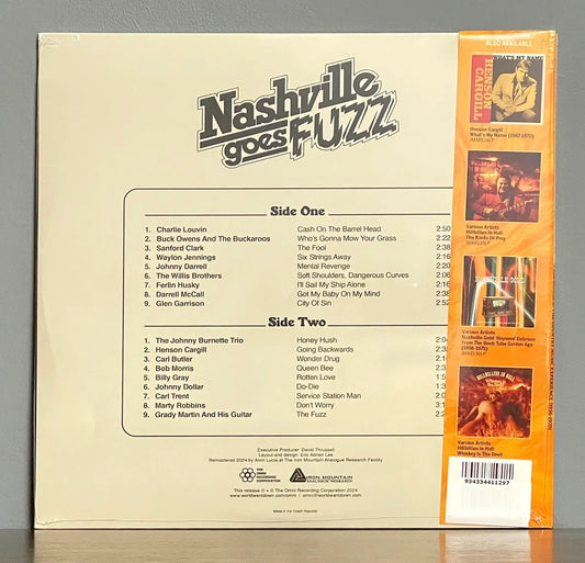 Various – Nashville Goes Fuzz: Fuzz Guitar In The Country Music Experience (1956-1970)