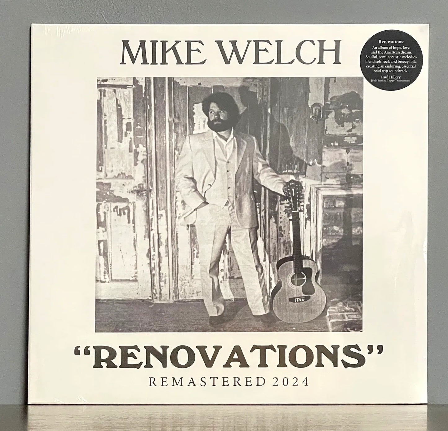 Mike Welch, Renovations – Renovations