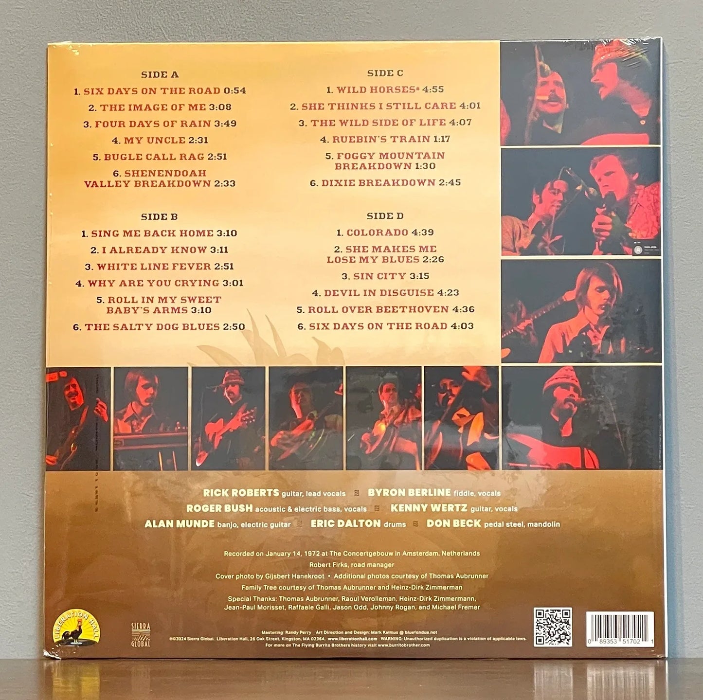 The Flying Burrito Bros – Live In Amsterdam 1972