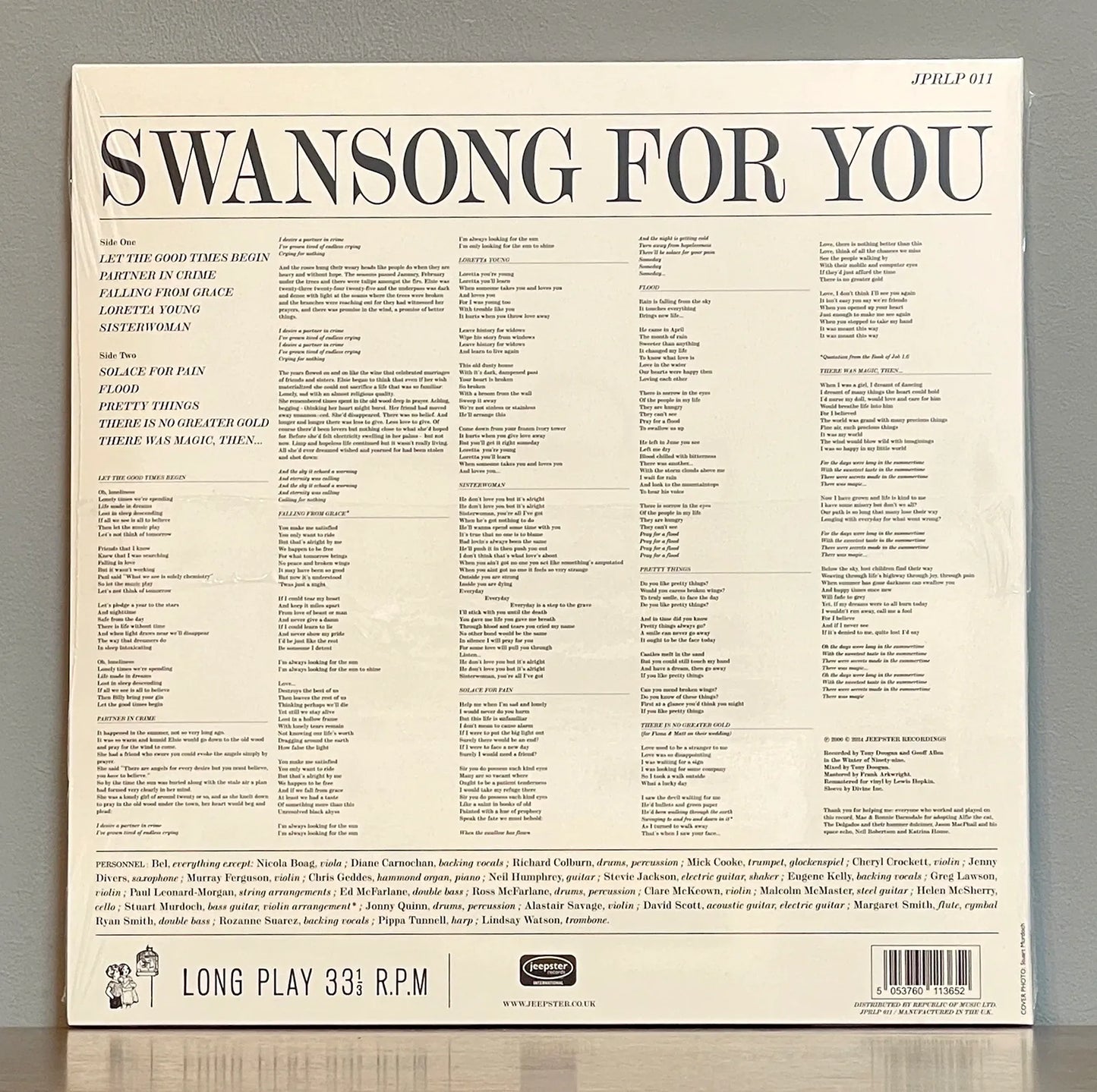 The Gentle Waves – Swansong For You