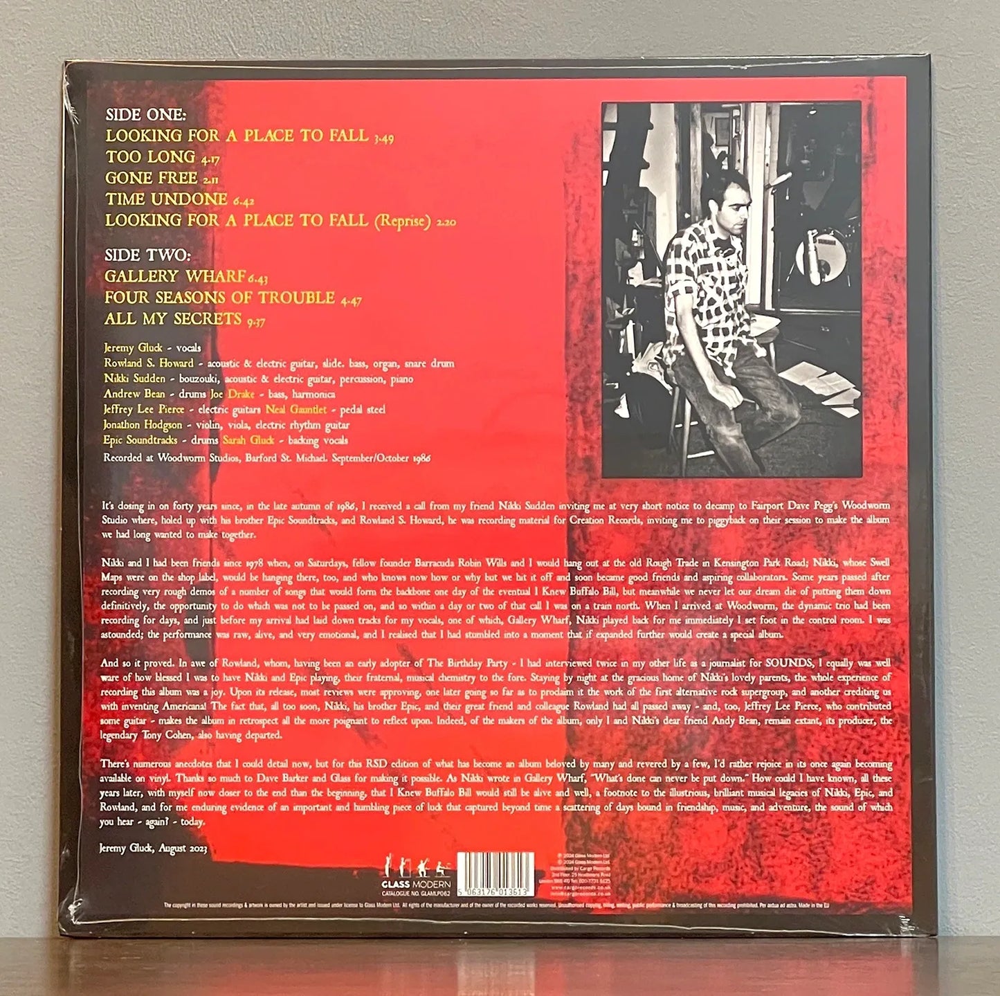 Jeremy Gluck With Nikki Sudden & Rowland S. Howard Featuring Jeffrey Lee Pierce, Epic Soundtracks – I Knew Buffalo Bill