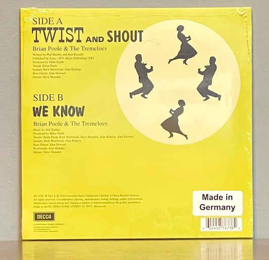 Brian Poole And The Tremeloes – Twist And Shout / We Know