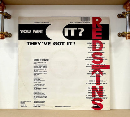 Redskins – Bring It Down (This Insane Thing)