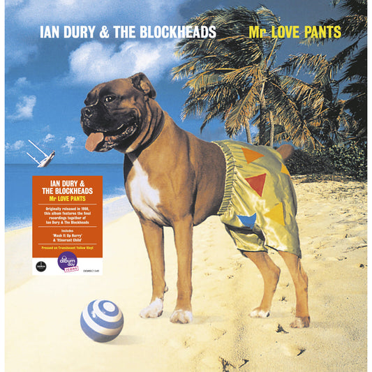 Ian Dury - Mr. Love Pants Translucent Yellow Vinyl LP