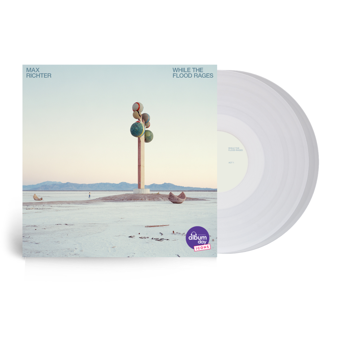 Max Richter - While The Flood Rages (National Album Day Coloured Vinyl 2LP with Etched D Side) – image 1