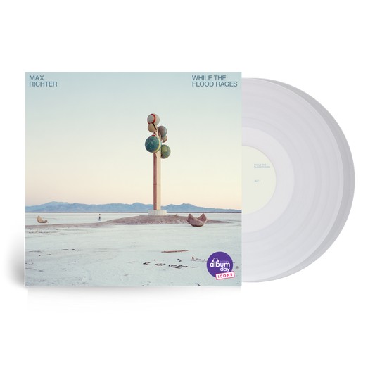 Max Richter - While The Flood Rages (National Album Day Coloured Vinyl 2LP with Etched D Side) – image 1