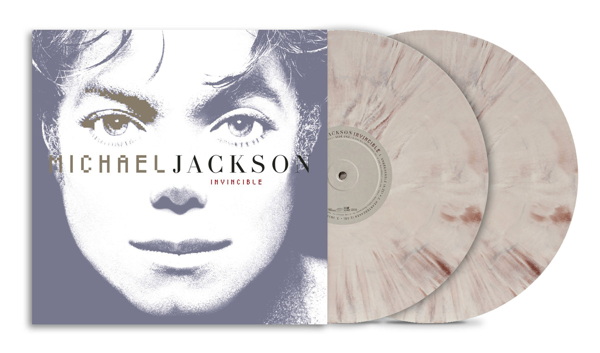 Michael Jackson - Invincible (Stone Grey Marble Vinyl 2LP) – image 2