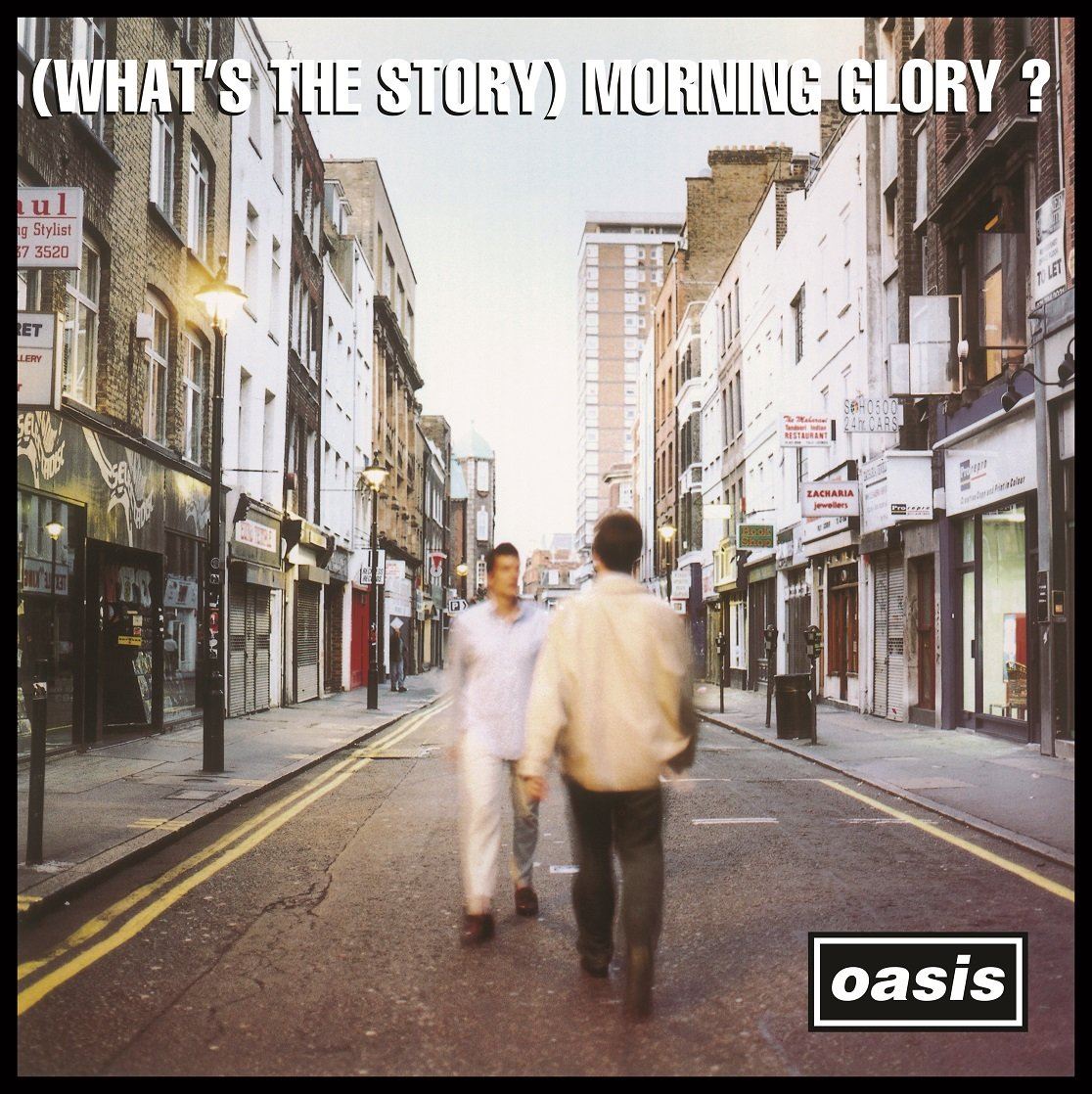 Oasis – Morning Glory – RKIDLP73 sleeve artwork