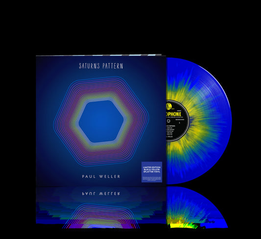 Paul Weller - Saturns Pattern Blue & Yellow Splatter Vinyl LP