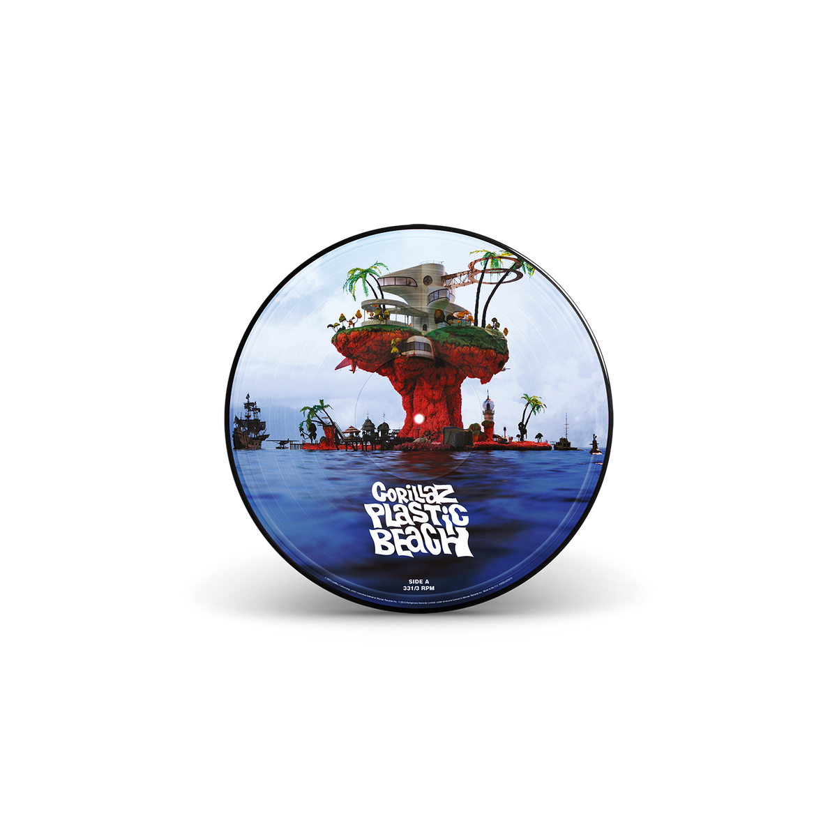 Gorillaz - Plastic Beach 2LP picture disc — official product image 2
