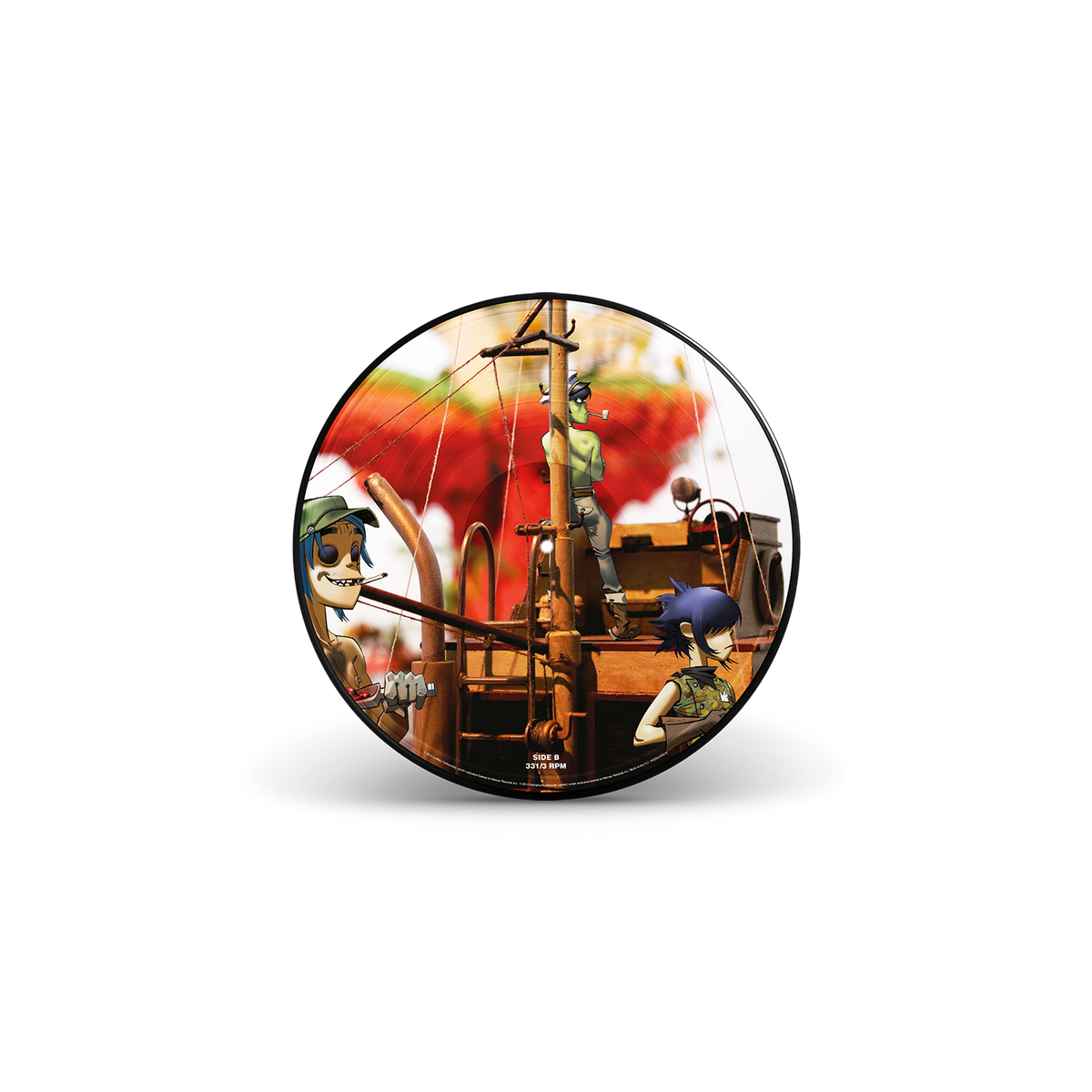 Gorillaz - Plastic Beach 2LP picture disc — official product image 3