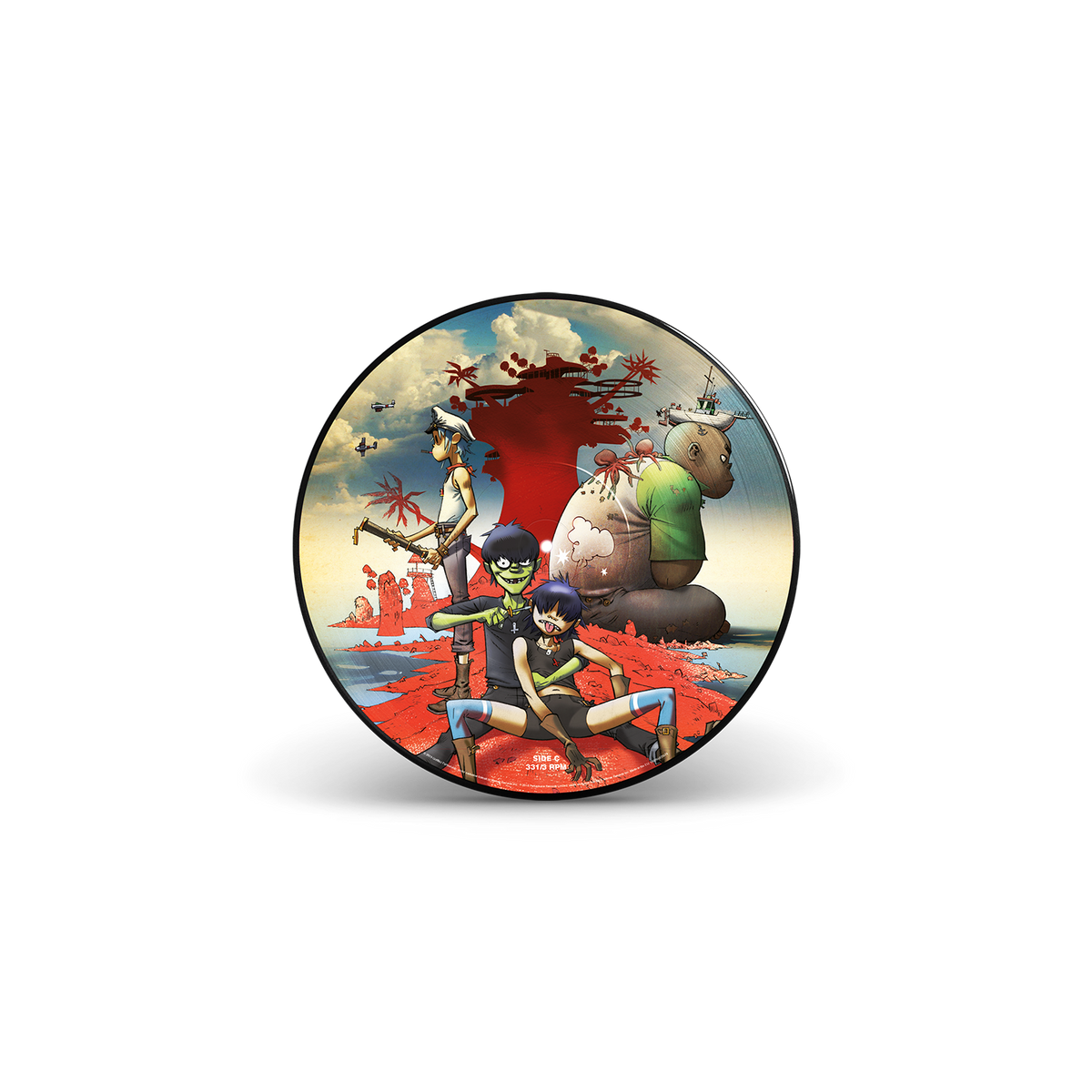Gorillaz - Plastic Beach 2LP picture disc — official product image 4