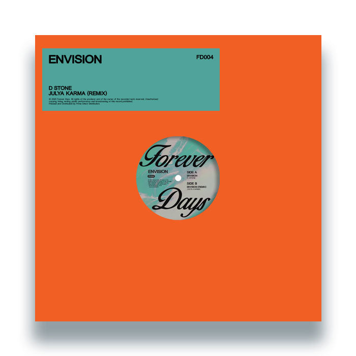 D Stone – Envision + Julya Karma Remix (12", Out 2/10/2026) official Prime Direct product image