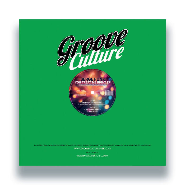 Serge Funk – You Treat Me Right EP (12", Out 2/10/2026) official Prime Direct product image