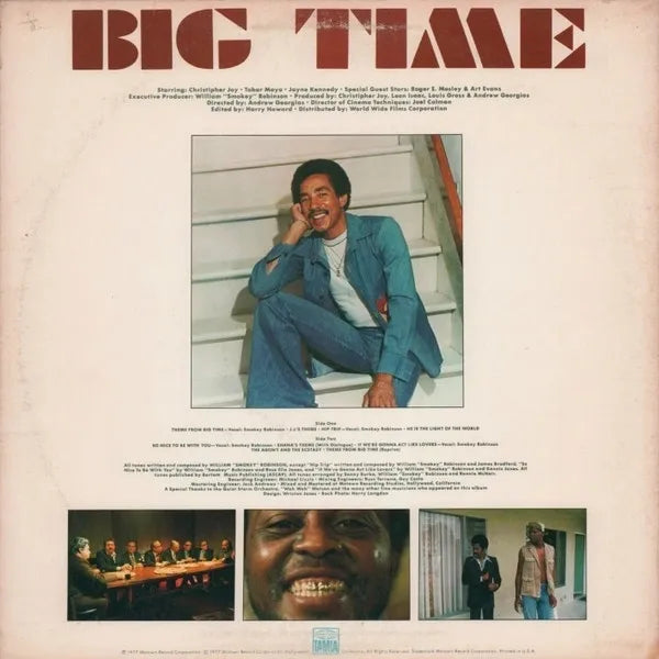 Smokey Robinson – Big Time - Original Music Score From The Motion Picture