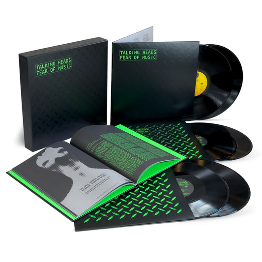 Talking Heads Fear of Music Super Deluxe 6LP box and book