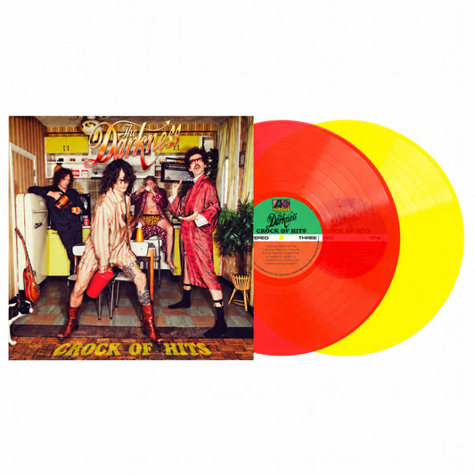 The Darkness - Crock Of Hits (2LP Red & Yellow Ltd. Ed. 140g vinyl)(out 27/11)