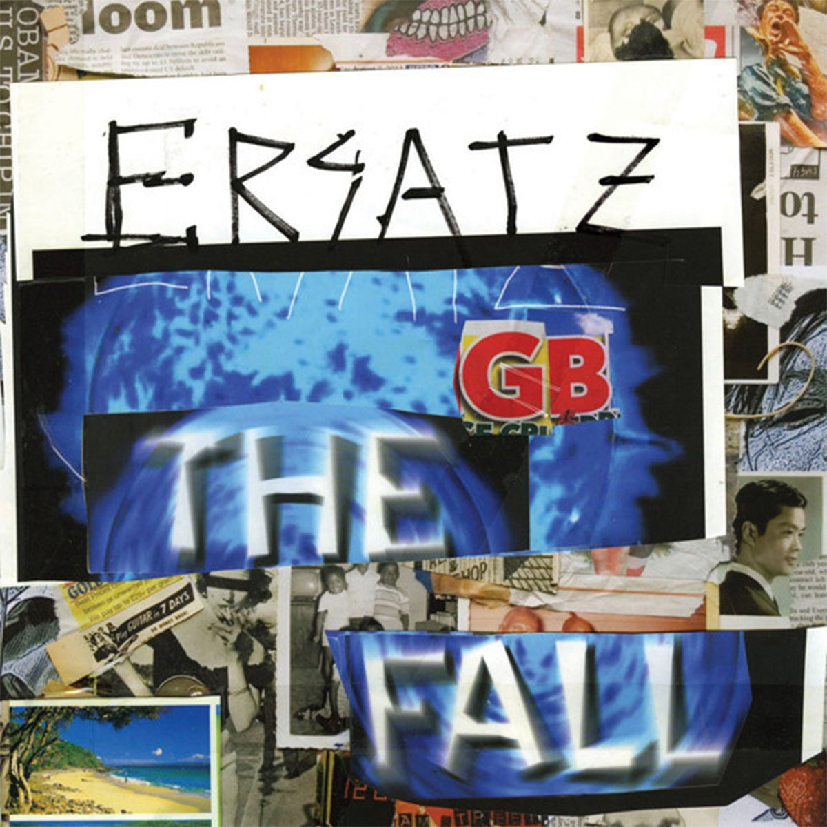 The Fall - Ersatz GB 15th Anniversary transparent blue vinyl LP