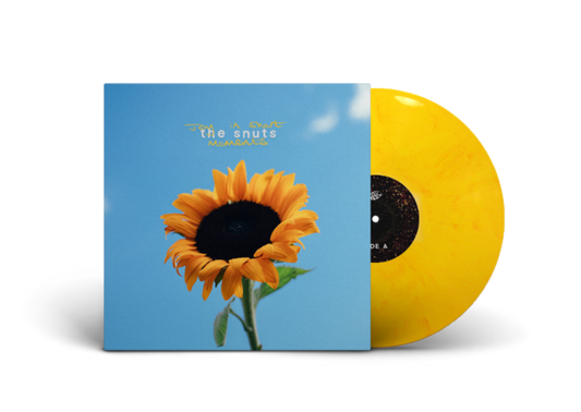 The Snuts – Joy In Short Moments indies yellow and red marble vinyl product shot