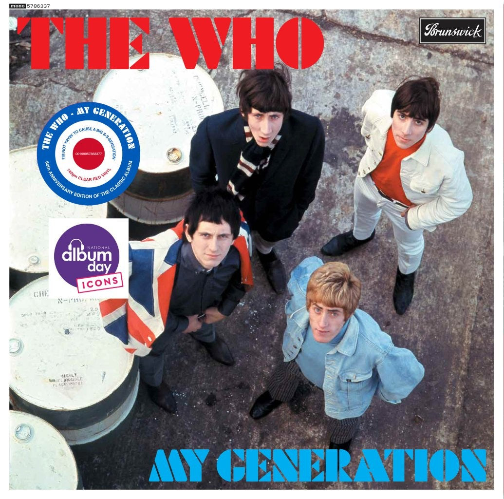 The Who - My Generation (60th Anniversary Edition) (Red Vinyl LP) – image 1