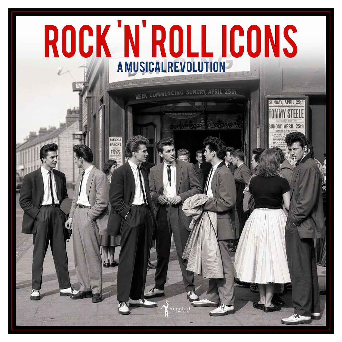 Various Artists - Rock 'n' Roll Icons: A Musical Revolution (180g Coloured Vinyl LP) – image 1