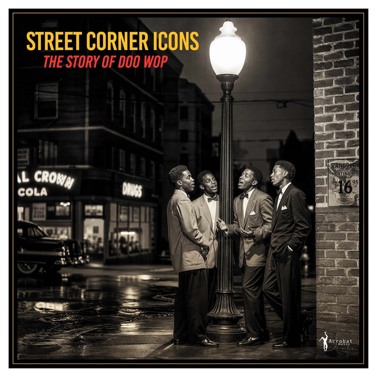 Various Artists - Street Corner Icons: The Story Of Doo-Wop (180g Coloured Vinyl LP) – image 1