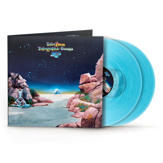 Yes - Tales from Topographic Oceans Transparent Curaçao Blue Vinyl 2LP