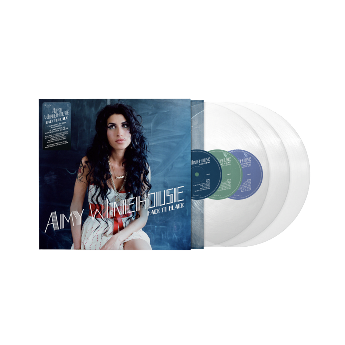 Amy Winehouse - Back To Black 20 (Clear 3LP)(Out 23/10)