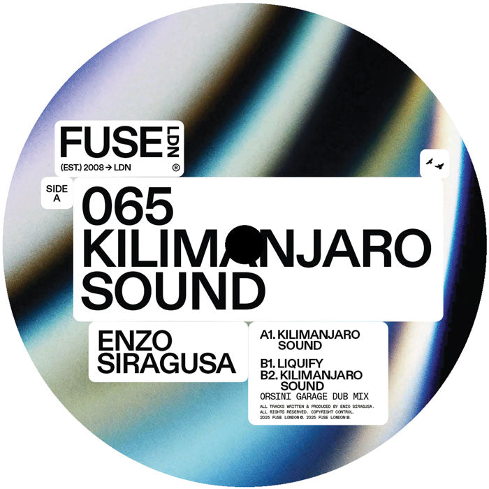 Enzo Siragusa - Kilimanjaro Sound EP(11/9)