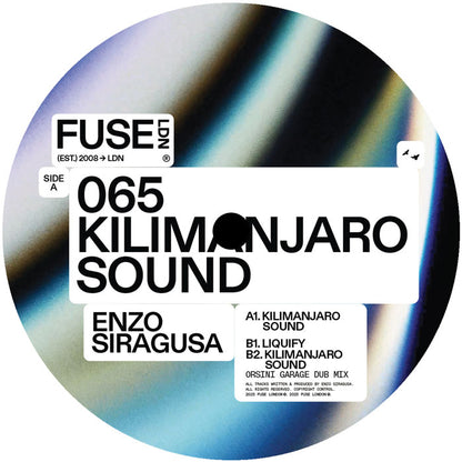 Enzo Siragusa - Kilimanjaro Sound EP(11/9)