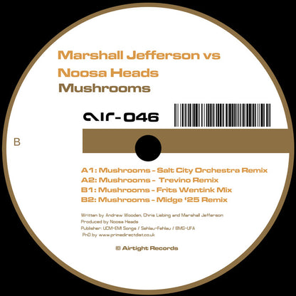 Marshall Jefferson Vs. Noosa Heads - Mushrooms (11/9)